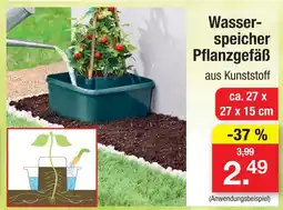 Zimmermann Wasserspeicher pflanzgefäß Angebot