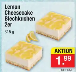 Zimmermann Lemon cheesecake blechkuchen Angebot