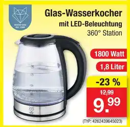 Zimmermann Gustav voss glas-wasserkocher Angebot
