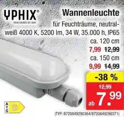 Zimmermann Yphix wannenleuchte ca. 120 cm Angebot