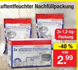 Zimmermann Premium luftentfeuchter nachfüllpackung Angebot