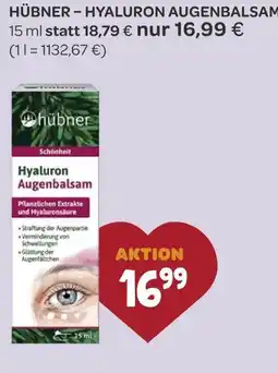 Vitalia Hübner hyaluron augenbalsam Angebot