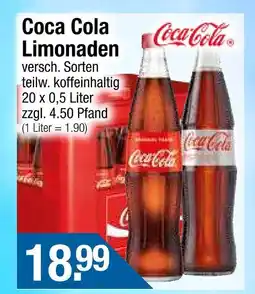 Getränke City Coca cola limonaden Angebot