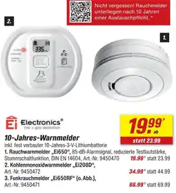 toom Baumarkt Ei electronics rauchwarnmelder ei650 Angebot
