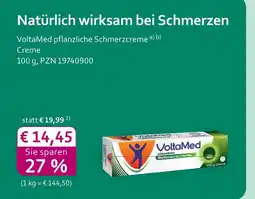 Mea Voltamed pflanzliche schmerzcreme Angebot