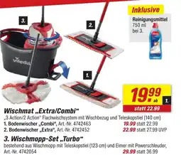 toom Baumarkt Vileda bodenwischer „combi“ Angebot