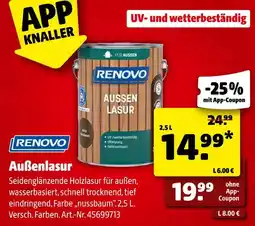 Hagebau Renovo außenlasur Angebot