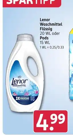 Rossmann Lenor waschmittel Angebot