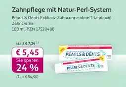 Mea Pearls & dents exklusiv-zahncreme ohne titandioxid Angebot