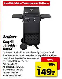 Hagebau Enders gasgrill „brooklyn next2“ Angebot