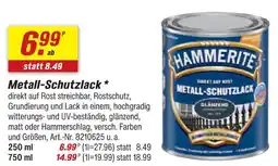 toom Baumarkt Hammerite metall-schutzlack 250 ml Angebot