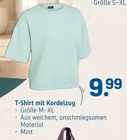 Rossmann Ideenwelt t-shirt mit kordelzug Angebot