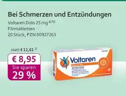 Mea Voltaren voltaren dolo 25 mg Angebot