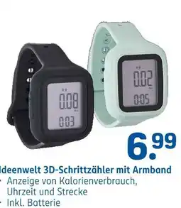 Rossmann Ideenwelt 3d-schritzzähler mit armband Angebot