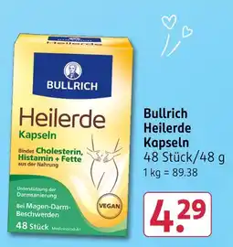 Rossmann Bullrich heilerde kapseln Angebot