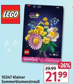 Rossmann Lego kleiner sommerblumenstrauß Angebot