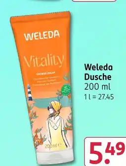 Rossmann Weleda dusche Angebot