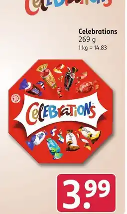 Rossmann Mars celebrations Angebot