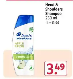 Rossmann Head & shoulders shampoo Angebot