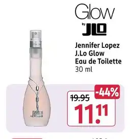 Rossmann Jennifer lopez j.lo glow eau de toilette Angebot