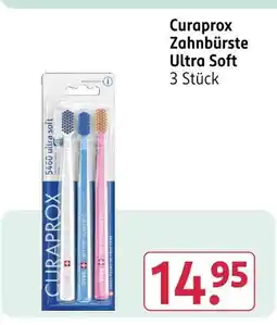 Rossmann Curaprox zahnbürste ultra soft Angebot
