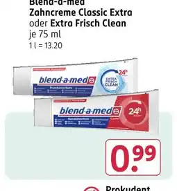 Rossmann Blend-a-med zahncreme Angebot