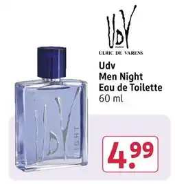 Rossmann Ulric de varens men night eau de toilette Angebot