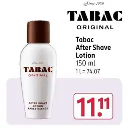 Rossmann Tabac after shave lotion Angebot