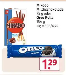 Rossmann Mikado milchschokolade Angebot