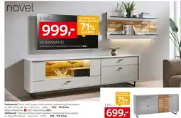 XXXLutz Novel wohnwand Angebot