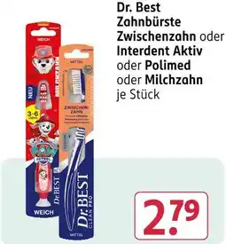 Rossmann Dr. best zahnbürste zwischenzahn Angebot