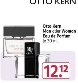 Rossmann Otto kern man oder woman eau de parfum Angebot