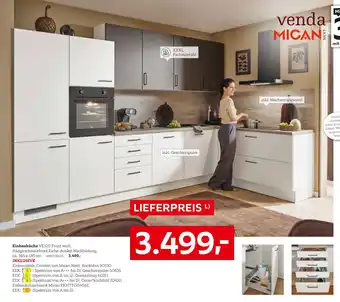 Mican oder venda einbauküche ve120