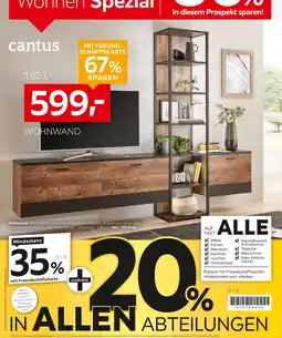XXXLutz Cantus wohnwand Angebot