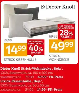 XXXLutz Dieter knoll strick-wohndecke „beja“ Angebot