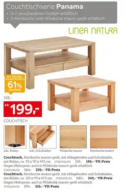 XXXLutz Linea natura couchtisch Angebot