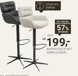 XXXLutz Barhocker mit armlehnen Angebot