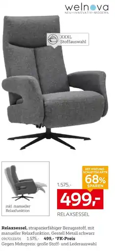 XXXLutz Welnova relaxsessel Angebot