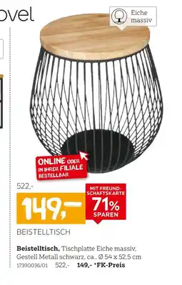 XXXLutz Novel beistelltisch Angebot