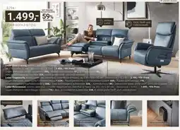 XXXLutz Dieter knoll leder-sofa 2-sitzig Angebot