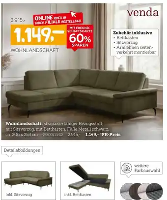 Venda wohnlandschaft