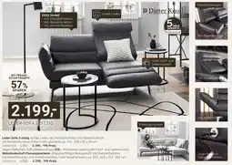 XXXLutz Dieter knoll leder-sofa 2-sitzig Angebot