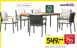 XXXLutz Ambia garden dining-loungeset Angebot