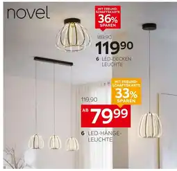 XXXLutz Novel led-deckenleuchte „ontario“ Angebot