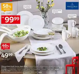 XXXLutz Villeroy & boch kombi-service „basic white“ Angebot