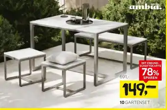 Ambia garden gartenset