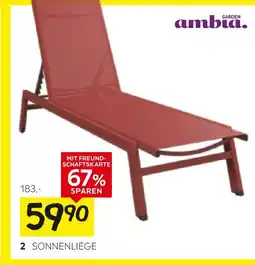 XXXLutz Ambia garden sonnenliege Angebot