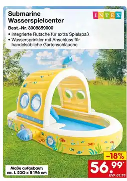 Netto Marken-Discount Intex submarine wasserspielcenter Angebot