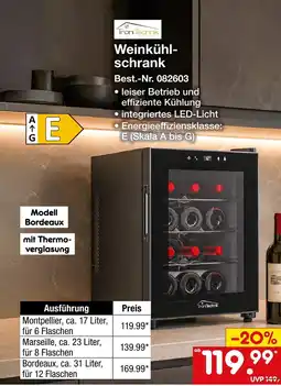 Netto Marken-Discount Tronitechnik weinkühlschrank Angebot