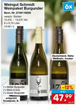 Netto Marken-Discount Weingut schmidt burgunder Angebot